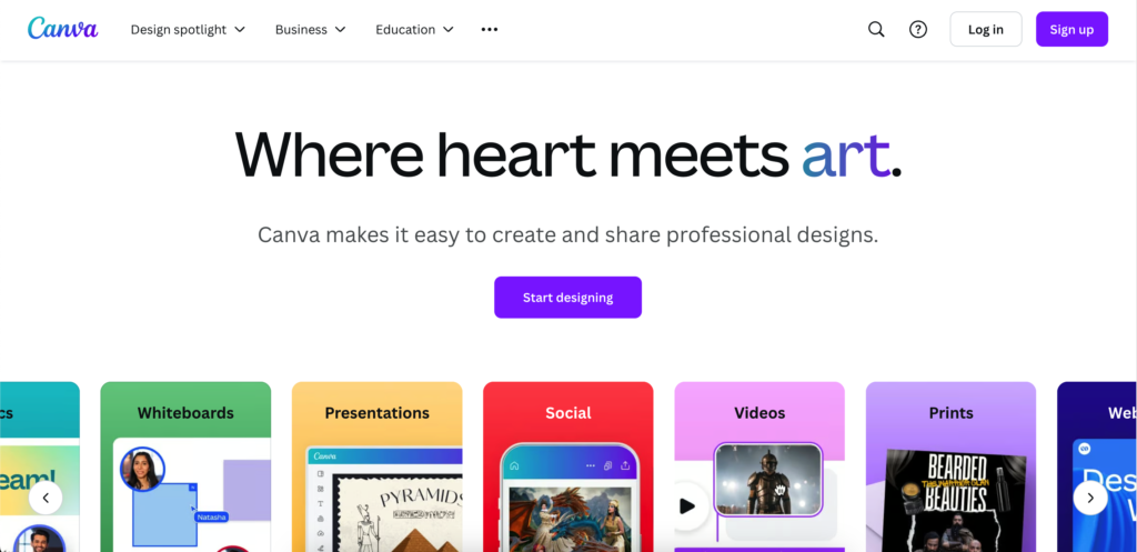 canva ai graphics tool