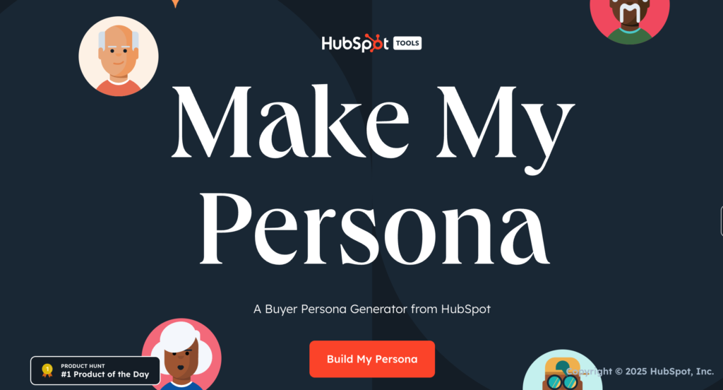 hubspot's make my persona