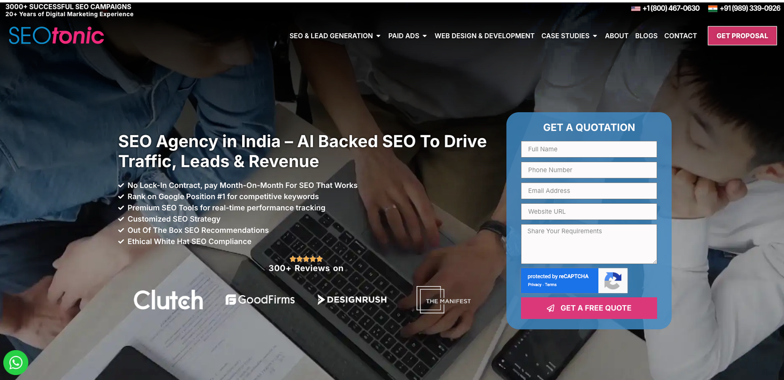 seo tonic web solutions