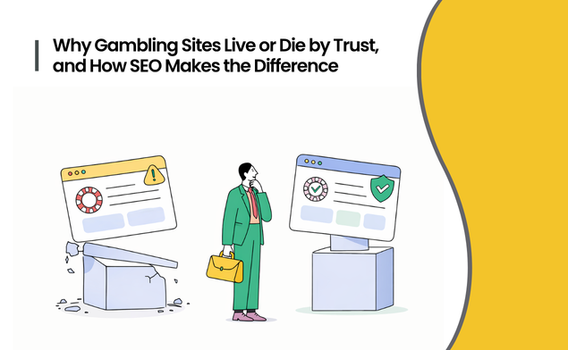 how gambling sites build trust using seo
