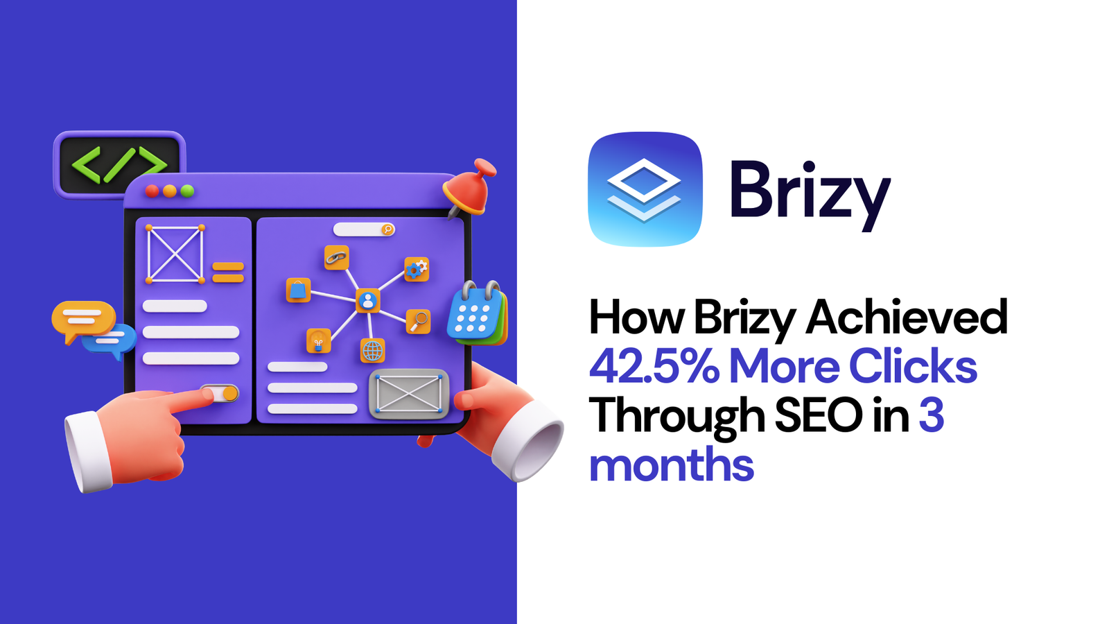 brizy saas seo case study
