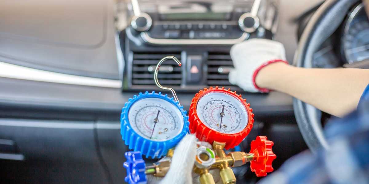leaking car ac system