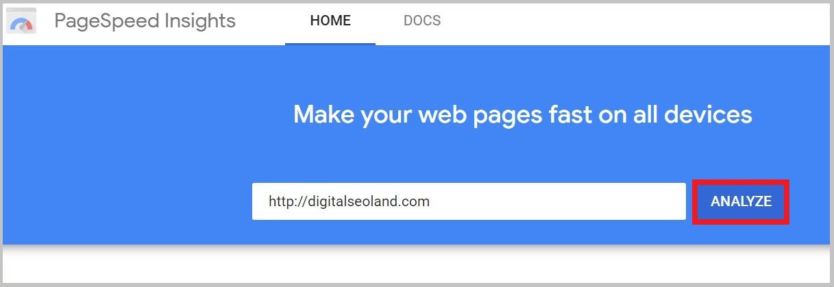 Make your web pages fast on all devices