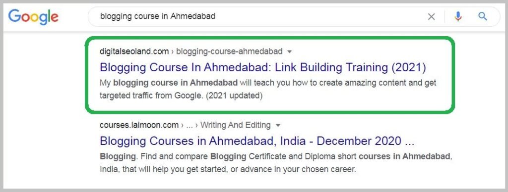 blogging course in Ahmedabad