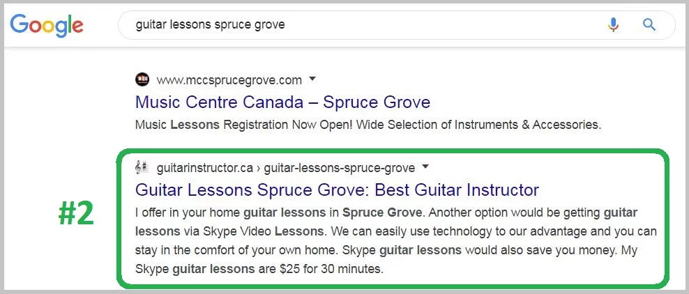 guitar lessons spruce grove