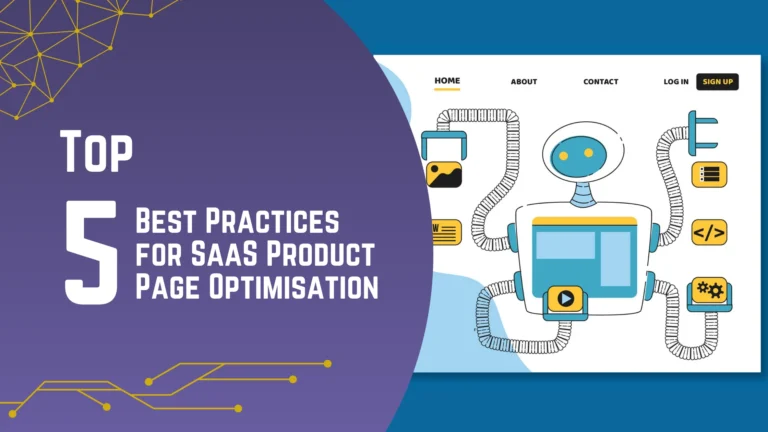 saas product page optimisation best practice