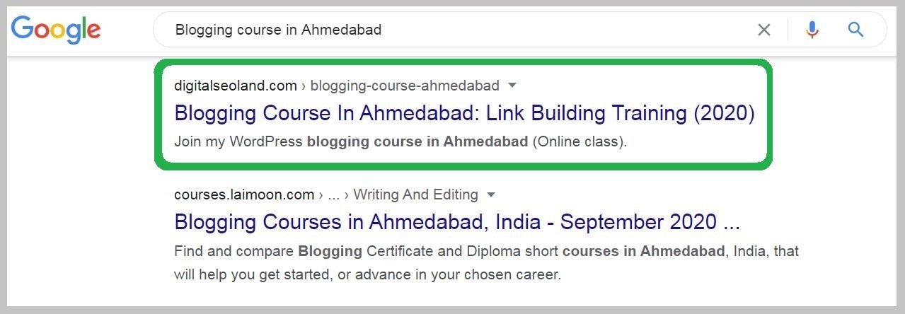 Blogging course in Ahmedabad