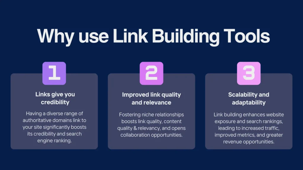 link building tools