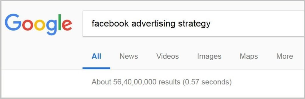 facebook advertising strategy